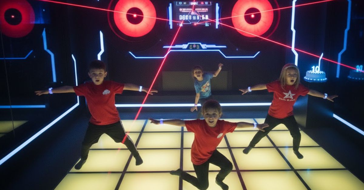 6 Reasons EKPE's Challenge Rooms Are Better Than Laser Tag Brisbane for Birthday Parties. 1 Laser tag in brisbane