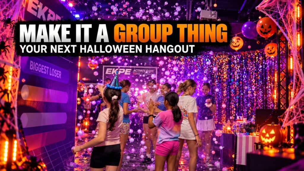 Neon Halloween Foam Party at EKPE